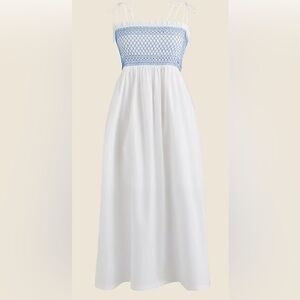 NWT J.Crew size M Paloma dress in cotton poplin